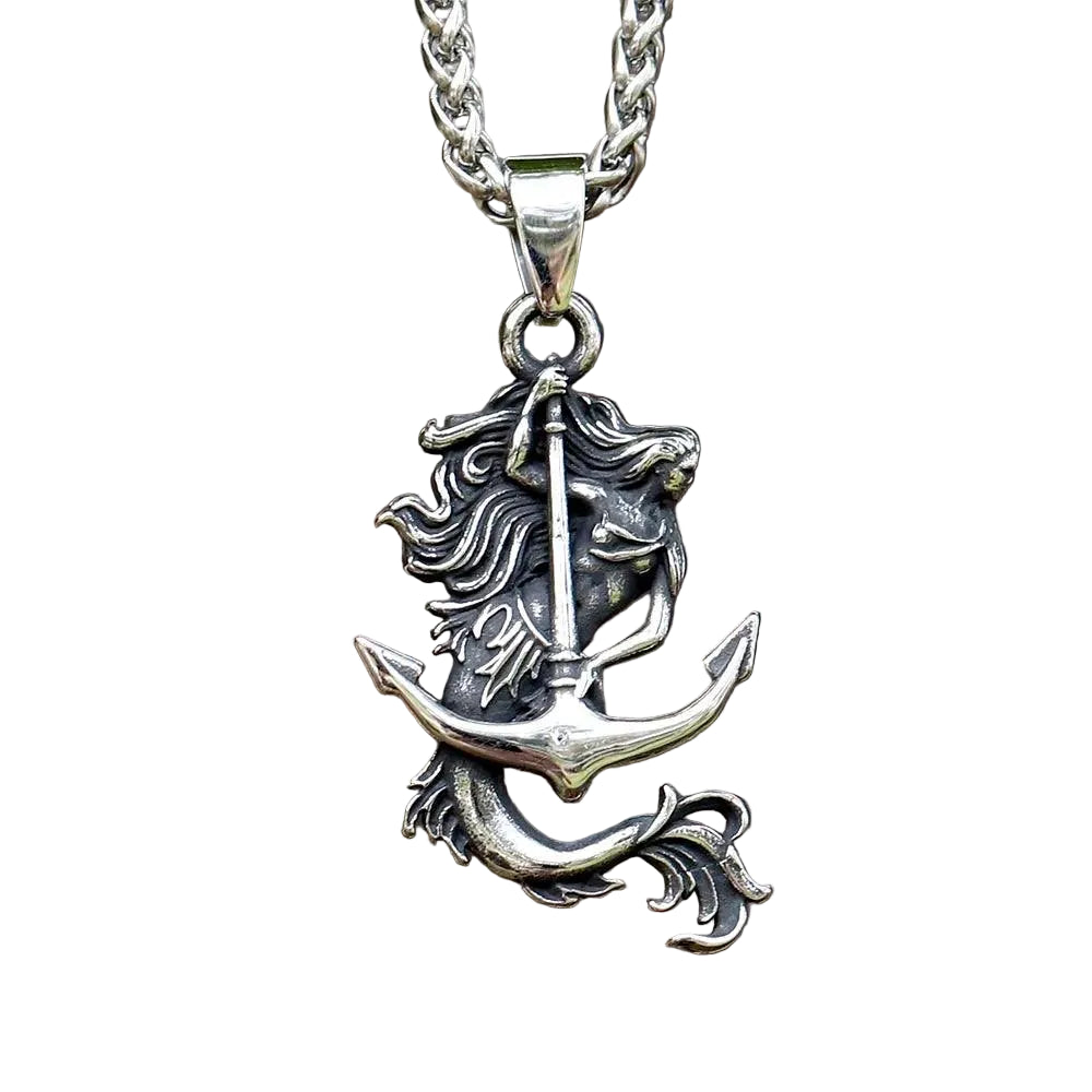 Colar Âncora Mermaid - Rocktude