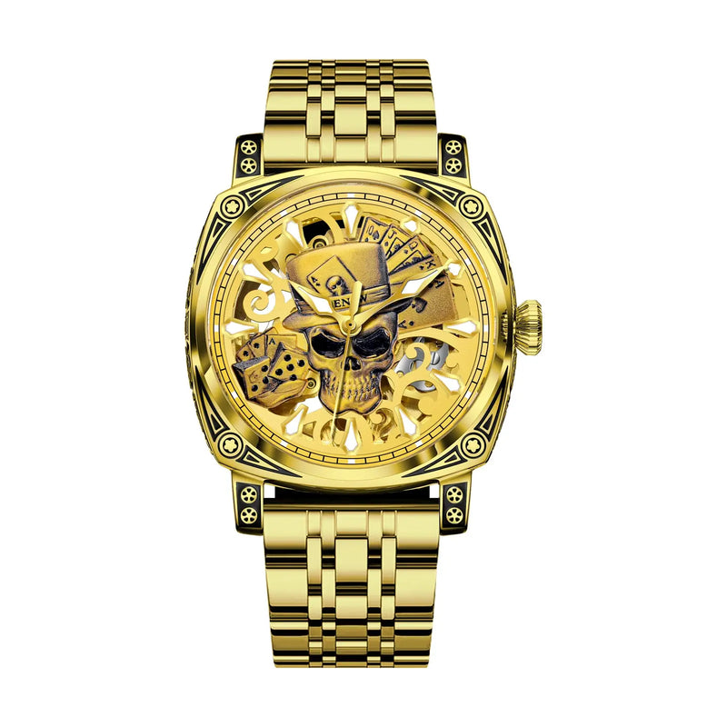 Relógio Skull Automático Rocktude | Rocktude