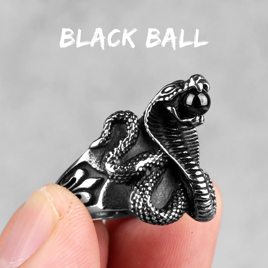 Anel Animal 3D Aço Inox
