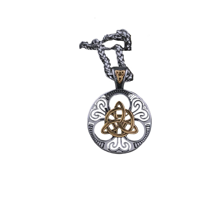 Colar Amuleto Celta Aço Inox - Rocktude