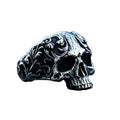 Anel Caveira Calvarium - Rocktude