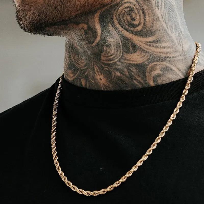 Colar Masculino Cordão Baiano - Rocktude