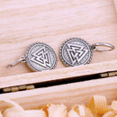 Brinco Símbolo Valknut Aço Inox - Rocktude