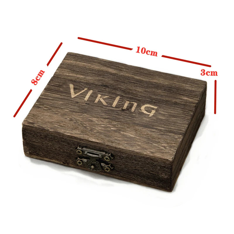 Caixa Madeira + Saco Vikings Rocktude