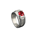 Anel Pedra Brilhante com Strass