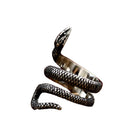 Anel Cobra Rattler Aço Inoxidável - Rocktude