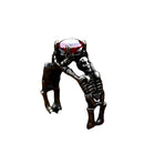 Anel Aliança Skull Skeleton - Rocktude