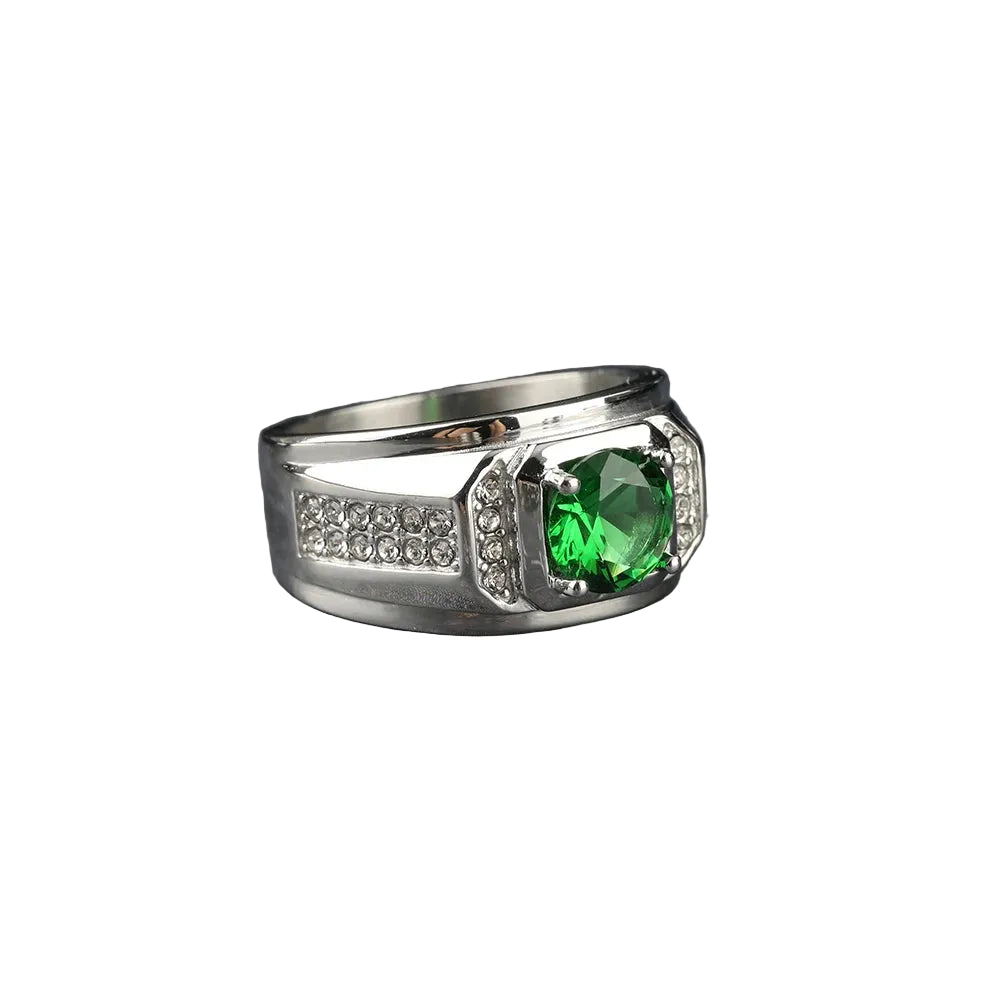 Anel Pedra Brilhante com Strass