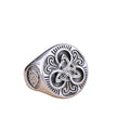Anel Trinity Rune Aço Inox - Rocktude