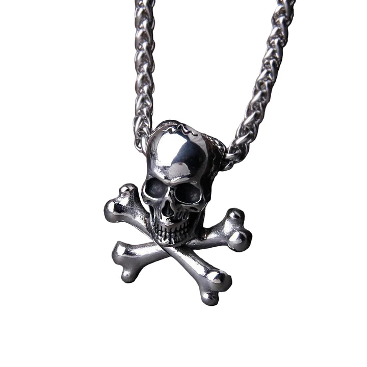 Colar de Caveira Pirata - Rocktude