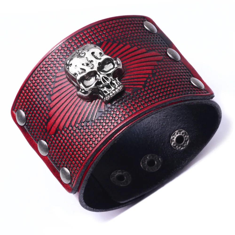 Pulseira Bracelete Skull