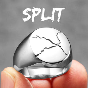 Anel Aço Inox Burst