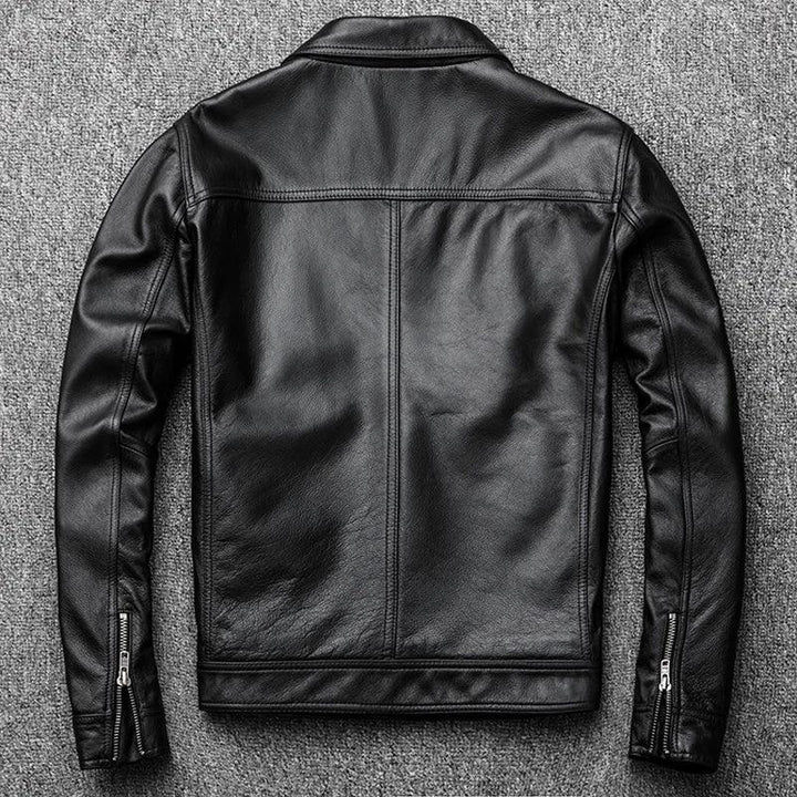 Jaqueta Couro Legítimo Vintage - Rocktude