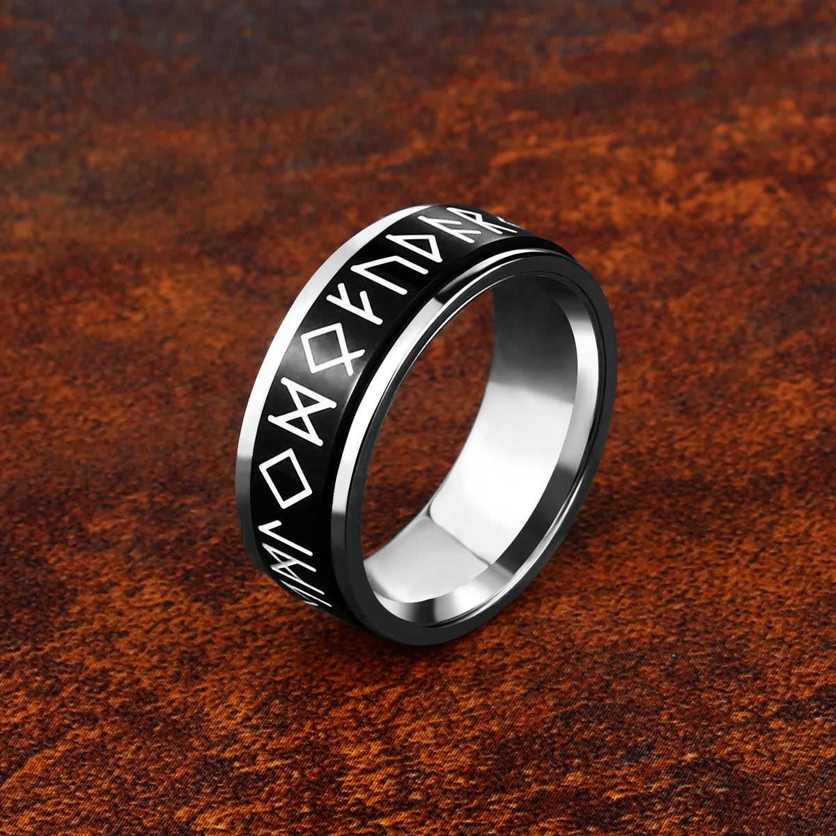Anel Clássico Viking Rune