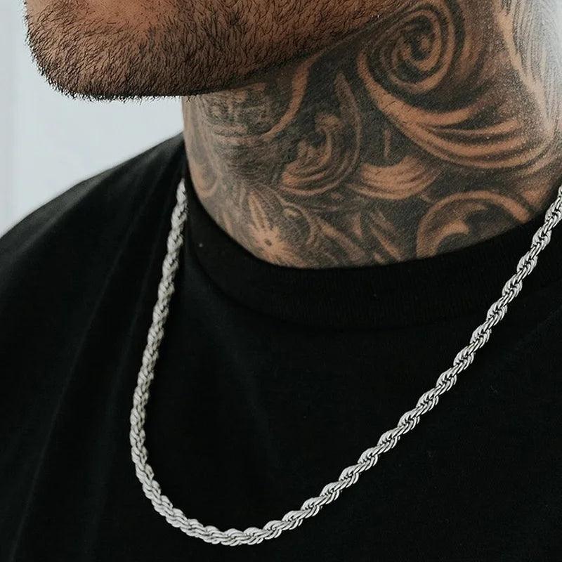 Colar Masculino Cordão Baiano - Rocktude