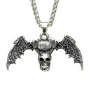 Colar Pingente skull With Wings Motor Harley Davidson - Rocktude