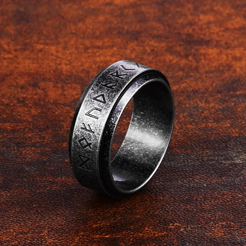 Anel Clássico Viking Rune