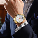 Relógio Masculino Luxury Quartzo Aço Inoxidável - Rocktude