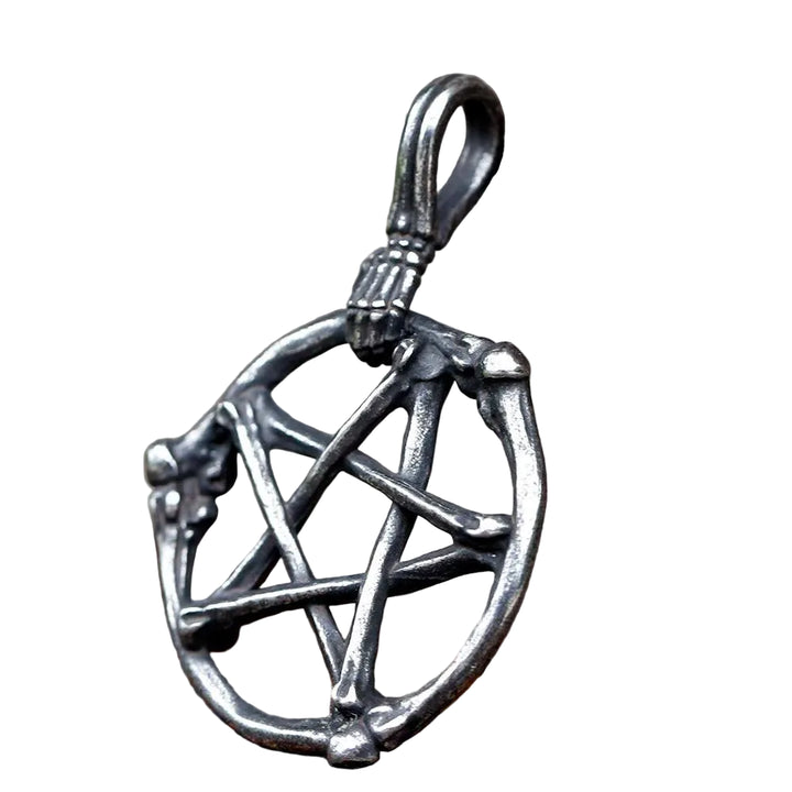Colar Retrô Pingente Estrela de 5 pontas - Rocktude