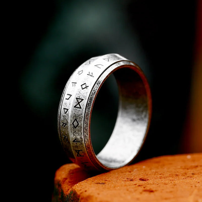 Anel clássico viking rune aço inox | Rocktude