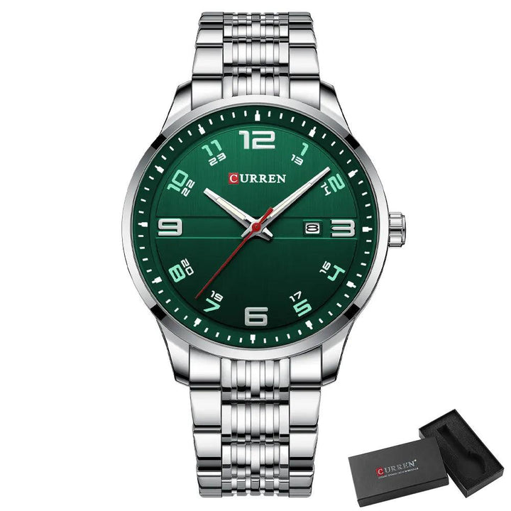 Relógio Masculino Luxury Quartzo Aço Inoxidável - Rocktude