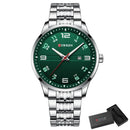 Relógio Masculino Luxury Quartzo Aço Inoxidável - Rocktude