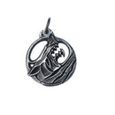 Colar Viking Pingente Lobo Aço inox
