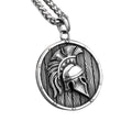 Colar Viking Capacete Espartano - Rocktude