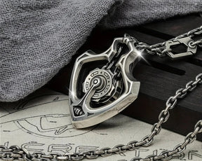 Colar Pingente Engrenagem