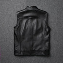 Colete De Couro Masculino Original - Rocktude