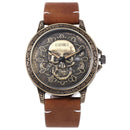 Relógio Skull Quartz Rocktude