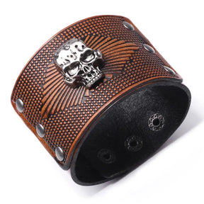 Pulseira Bracelete Skull