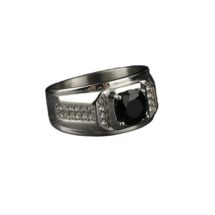 Anel Pedra Brilhante com Strass
