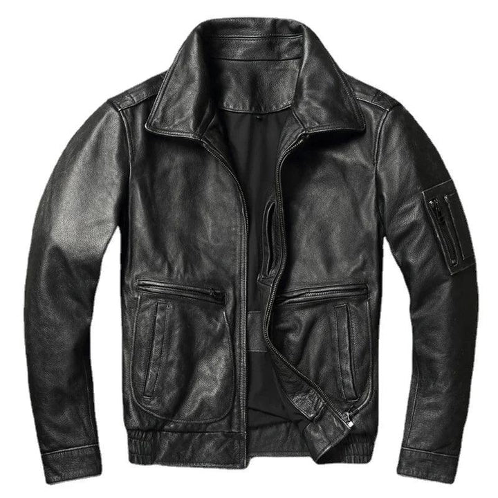 Jaqueta de Couro Legítimo Vintage - Rocktude