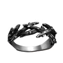 Anel Thorn Crown Aço Inox