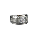 Anel Pedra Brilhante com Strass
