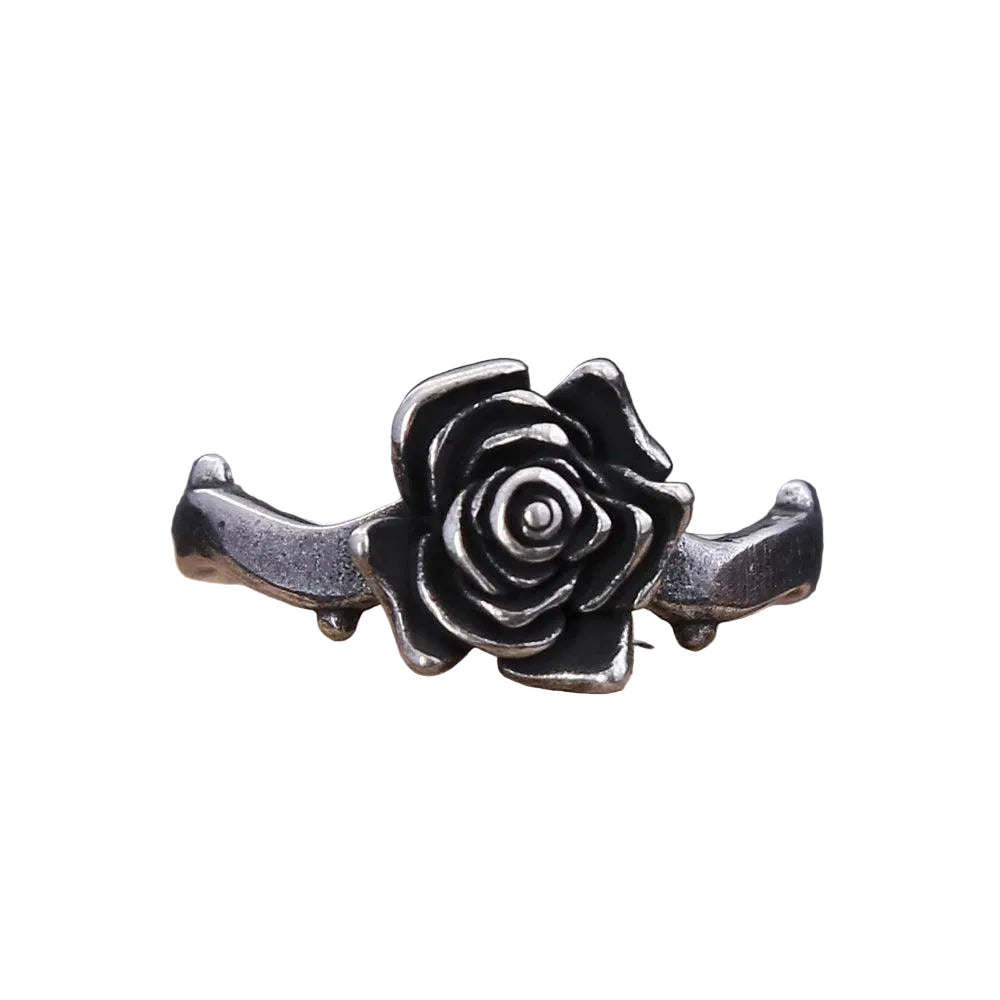 Anel Feminino Rosa Vintage - Rocktude