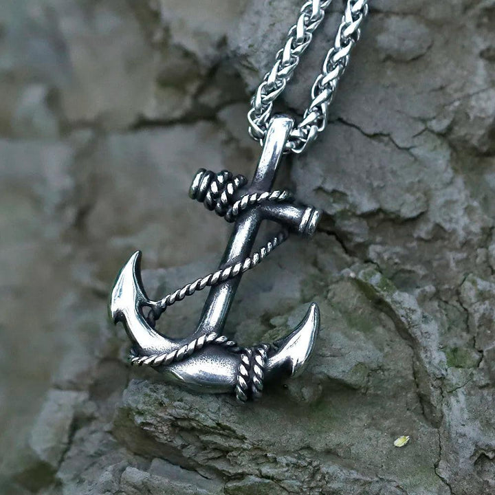 Colar Masculino Âncora - Rocktude