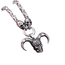 Colar Masculino Palhaço Skull - Rocktude