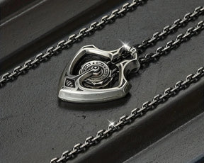 Colar Pingente Engrenagem