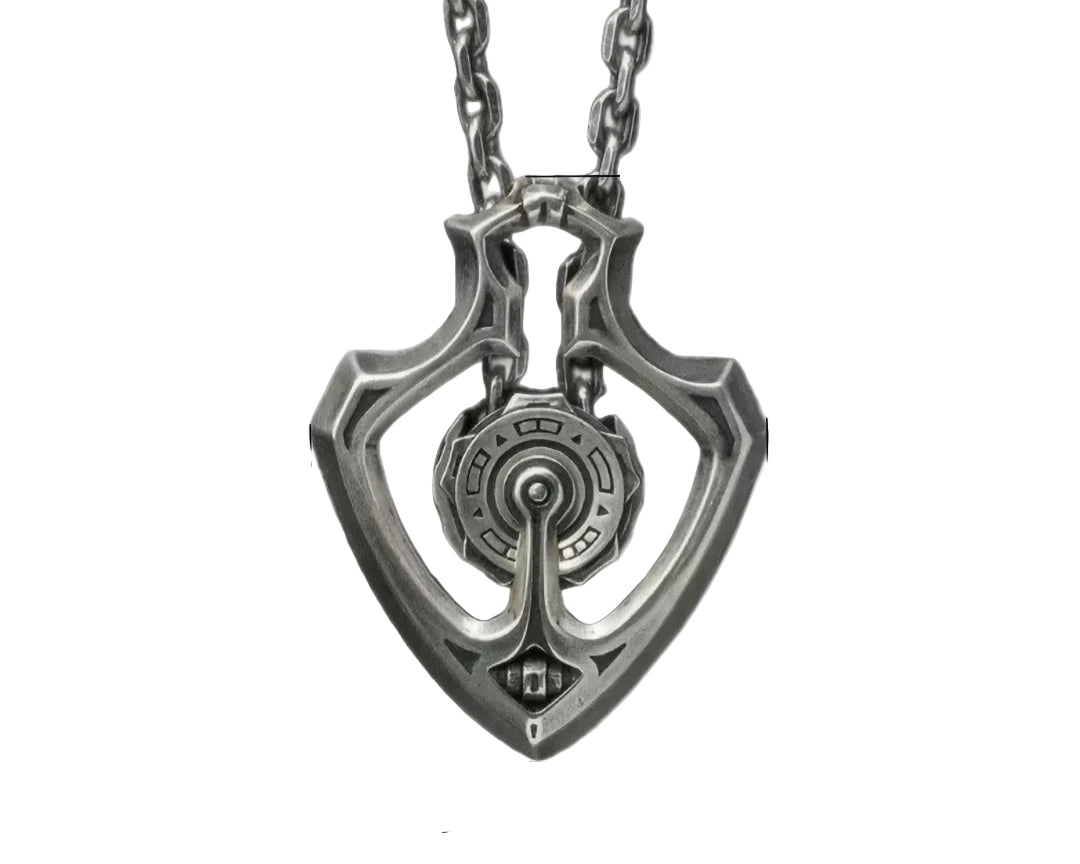 Colar Pingente Engrenagem