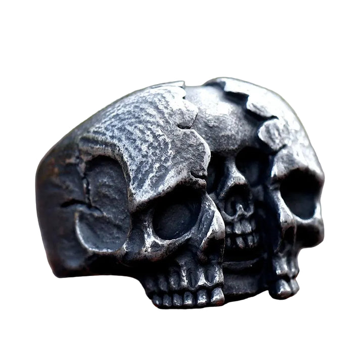Anel 3D Skull Rebirth - Rocktude