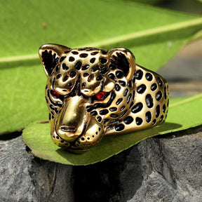 Anel Jaguar Vintage Aço Inox