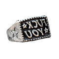 Anel Masculino Prata Custom - Rocktude