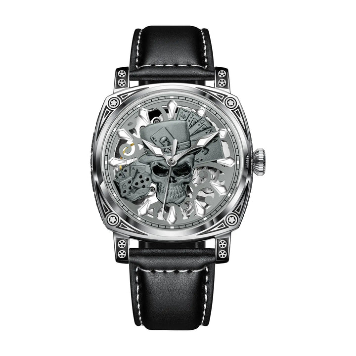 Relógio Skull Automático Rocktude