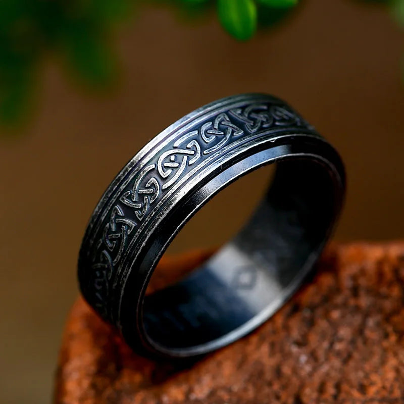 Anel Clássico Viking Rune