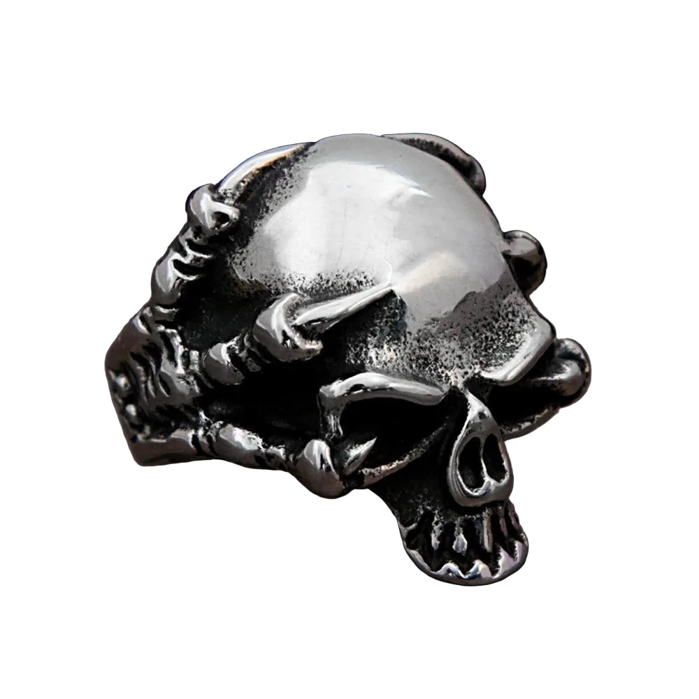Anel Caveira Claw - Rocktude
