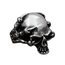 Anel Caveira Claw - Rocktude