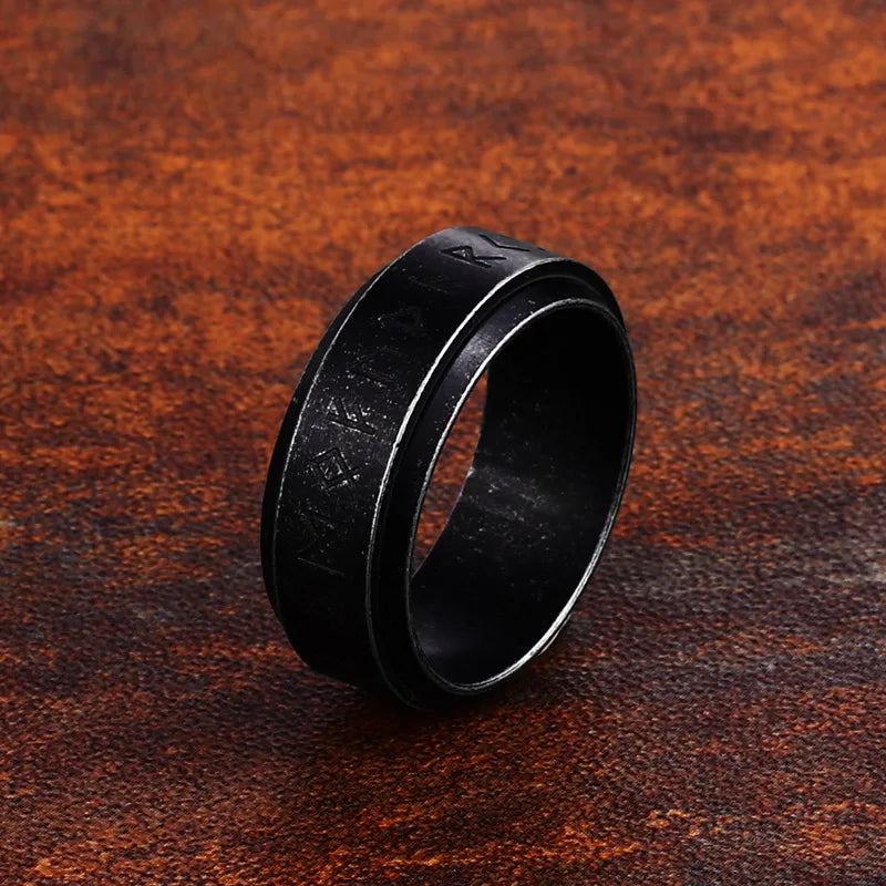 Anel Clássico Viking Rune