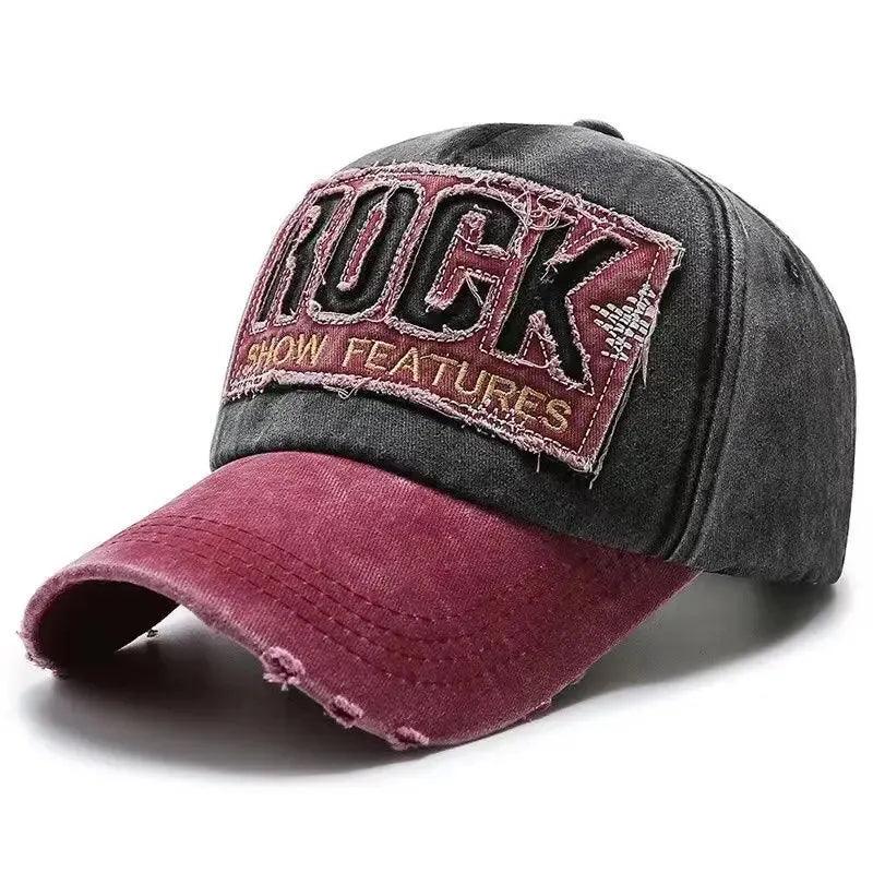 Bone Rock Classico Bordado Algodao Marrom Rocktude